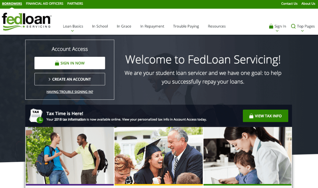 MyFedLoan Login