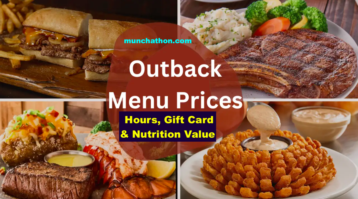 Outback Steakhouse Hours, Menu With Prices, Gift Card & Nutrition Value