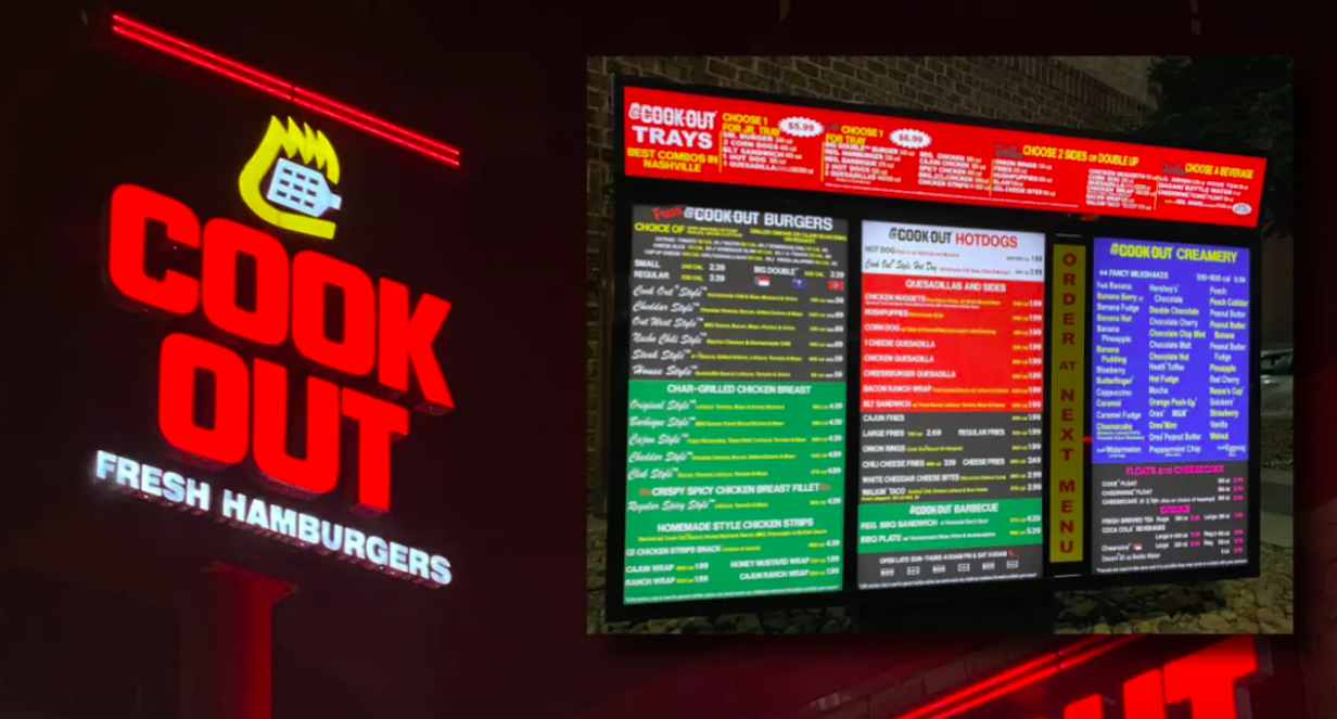 Cookout Operating Hours, Menu With Prices, Nutritional Value And Facts