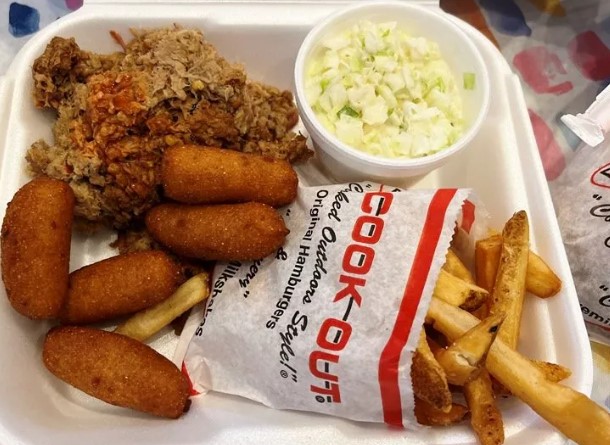 Cook Out Menu With Prices