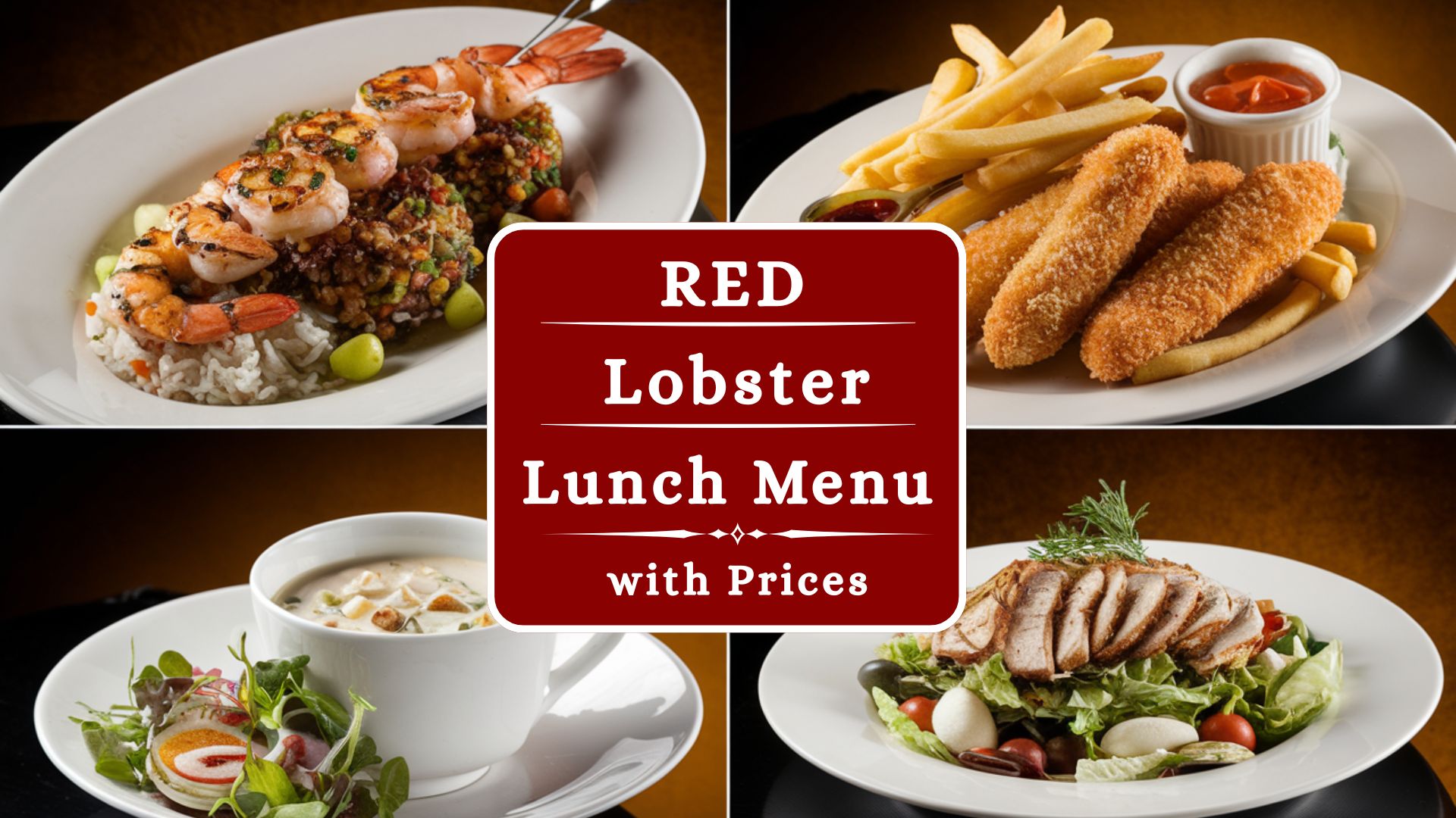 Red Lobster Lunch Menu