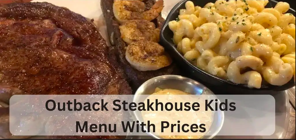 Outback Steakhouse Kids Menu With Prices