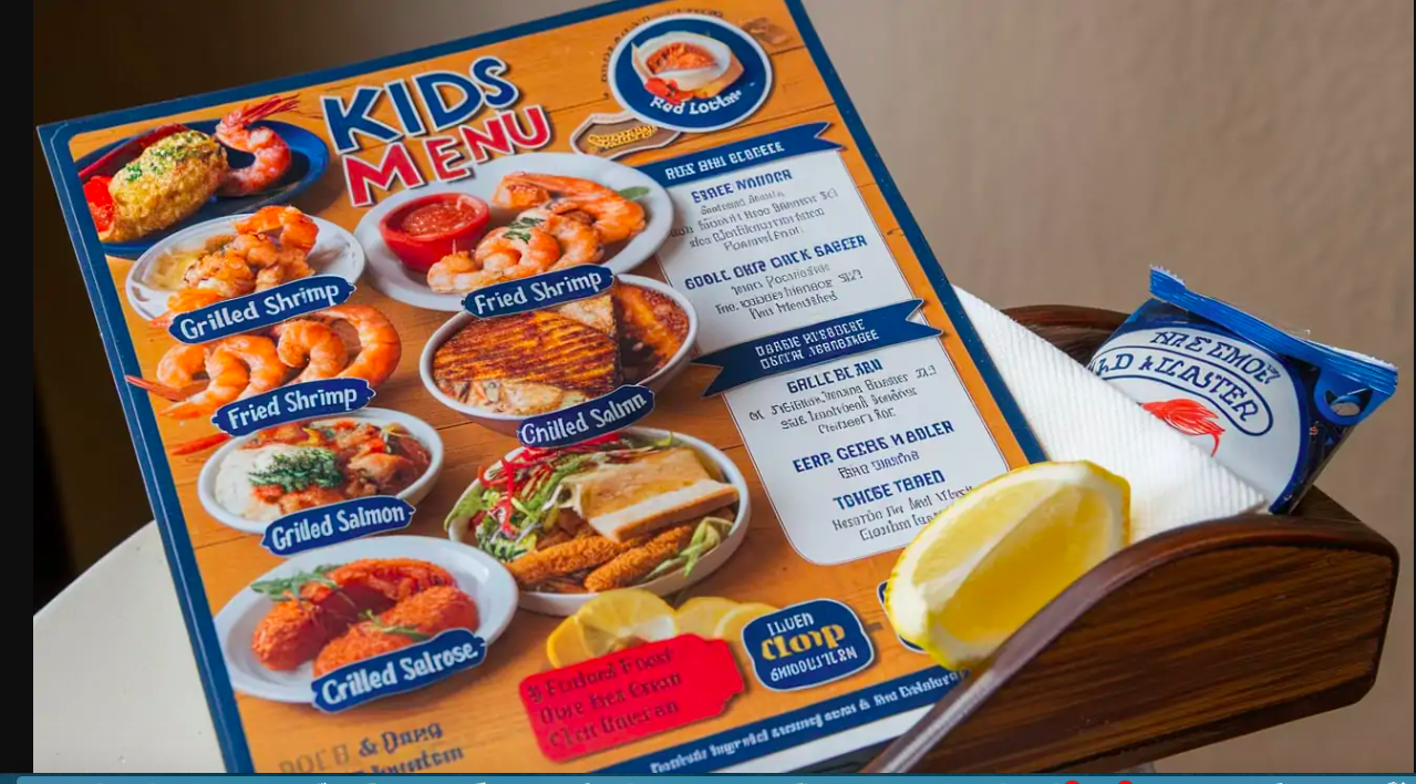 Red Lobster Kids Menu