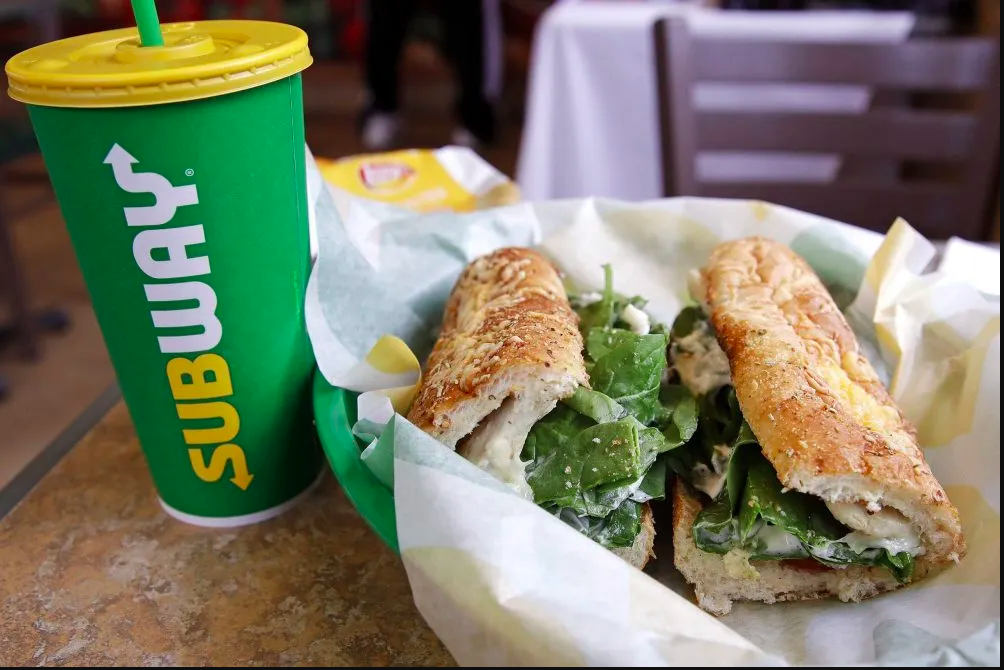 Subway Breads Menu