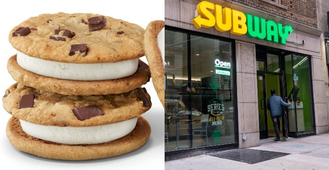 Subway Cookies Menu