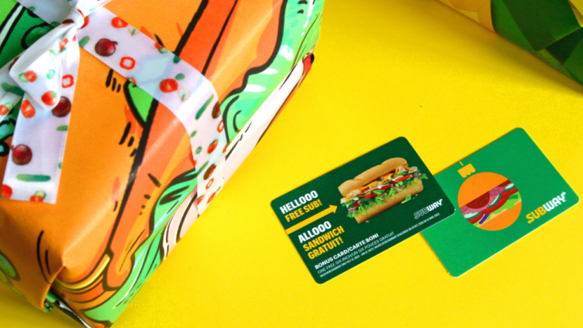 Subway Gift Card