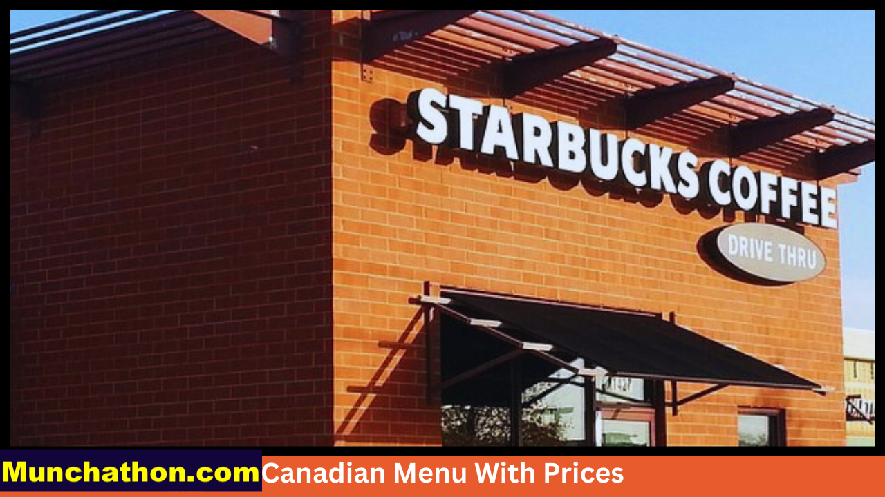 Starbucks Menu With Prices In Canada