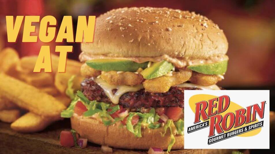 Red Robin Vegan Menu With Price