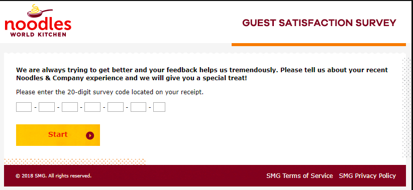 Tellnoodles Survey
