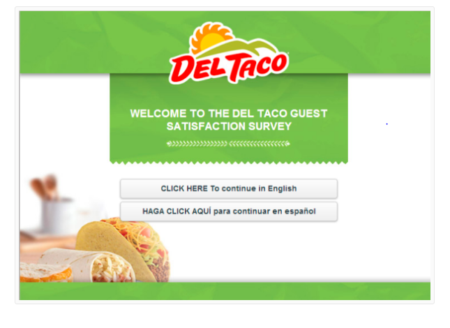 Del Taco Guest Satisfaction Survey