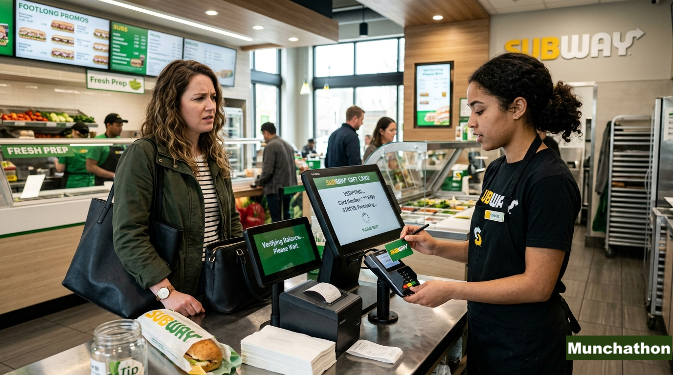 Subway Gift Card Not Working? Here's How To Fix It