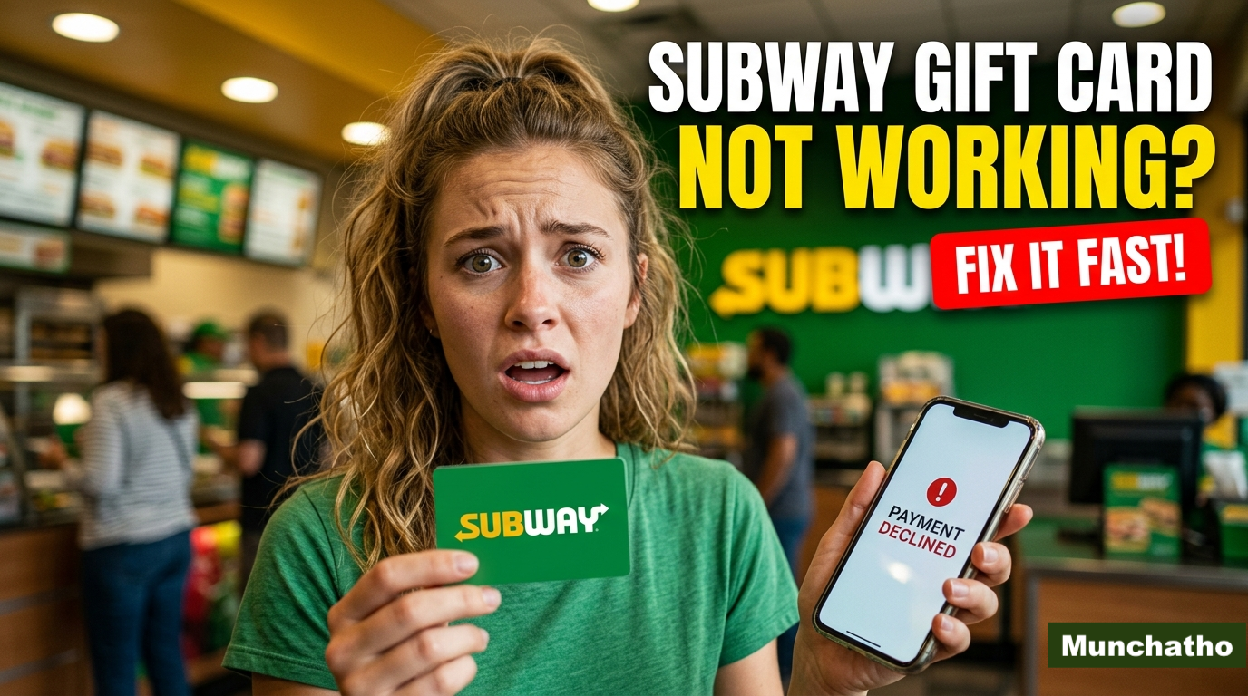 Subway Gift Card Not Working? Here's How To Fix It!